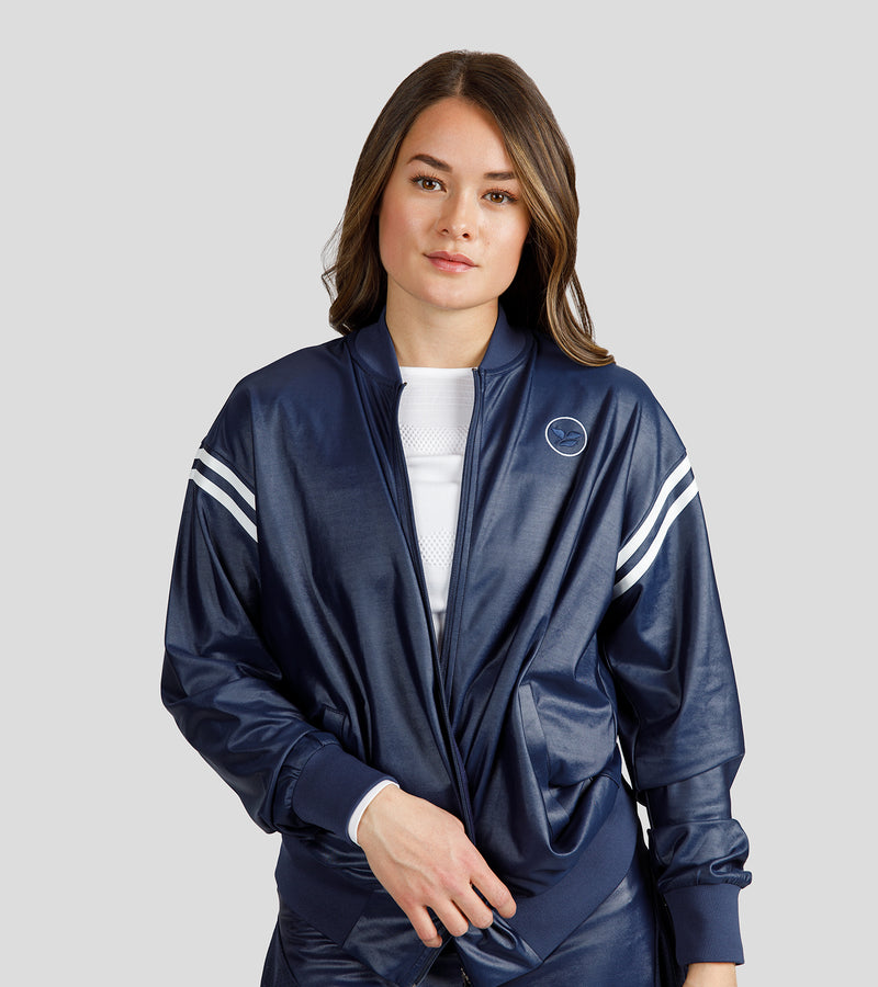 Farrah Retro Bomber Jacket