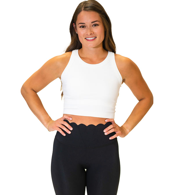 CoeurFlex Ribbed Crop Top