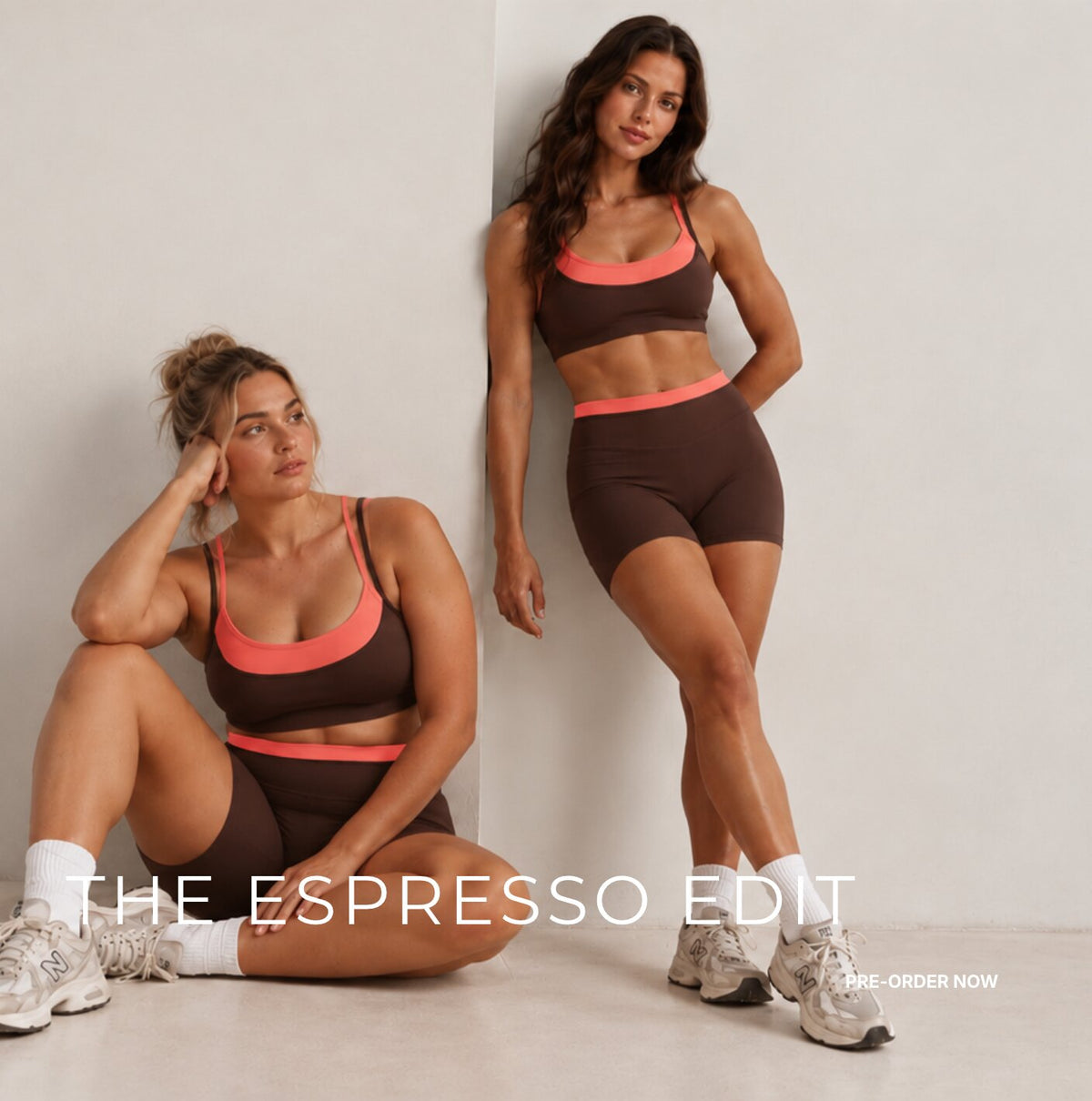 two women in sports clothing
