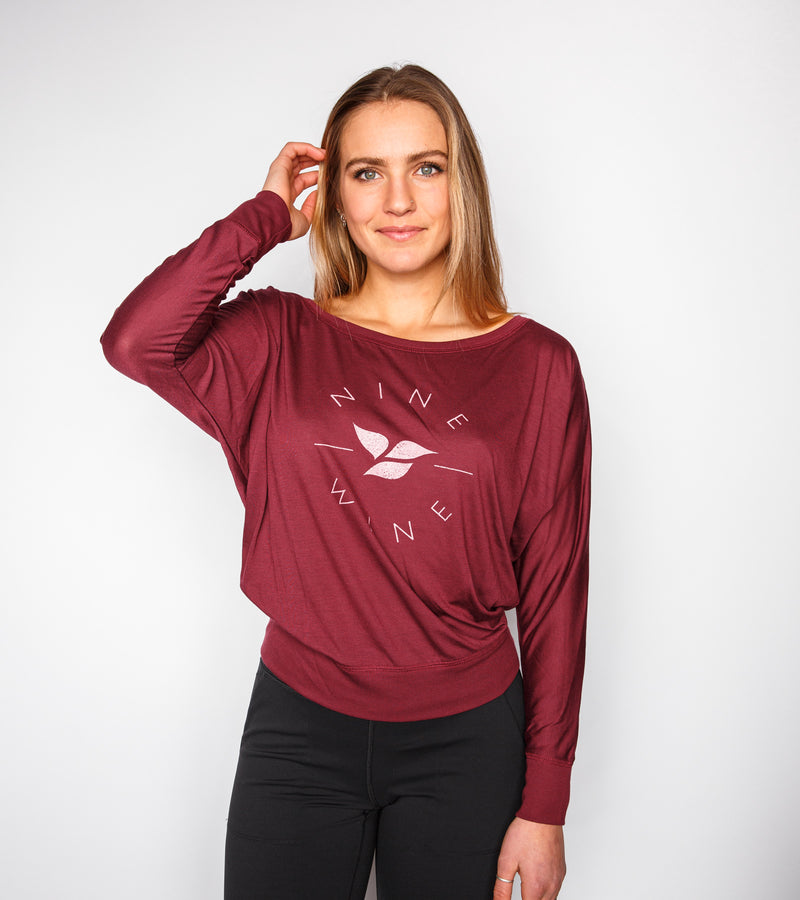 Nine & Wine Long Sleeve Slouchy