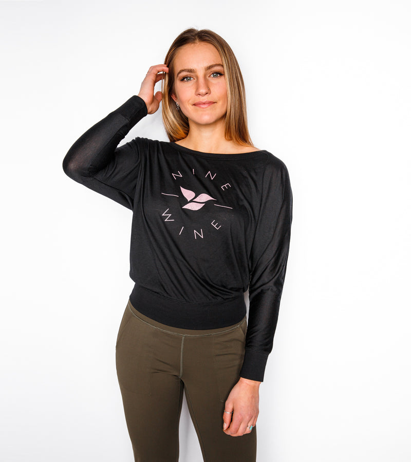 Nine & Wine Long Sleeve Slouchy